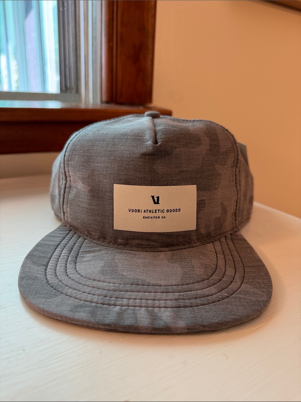 VUORI Grey Camo Hat